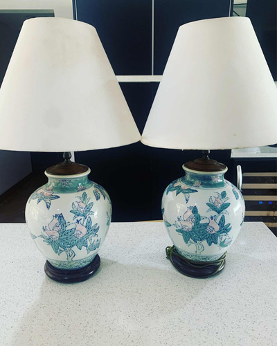 Lámparas De Porcelana China