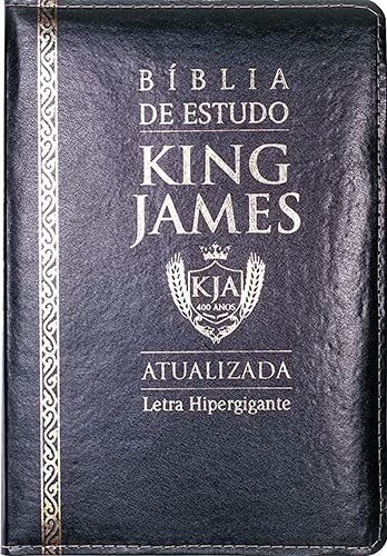 Livro Biblia De Estudo King James - Pu Ziper (preta)
