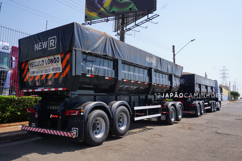 Conjunto Fh 540 2024 Globetrotter + Rodocaçamba Randon 2023