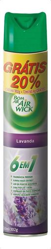 Purificador de Ar Aerossol Lavanda Ar Air Wick 360ml 20% de Desconto