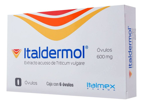 Italdermol Óvulo 0,6 Mg, 6 Óvulos