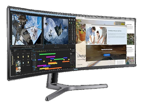 Monitor Gaming Curvo Samsung 49rg90 49' 5k Va 4ms 120hz Color Negro
