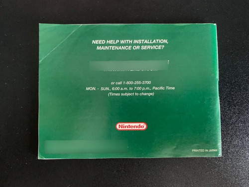Pokemon Emerald Game Boy Advance Manual (Usado)