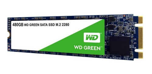 Imagen 3 de 4 de Disco Estado Sólido Wd Ssd Green 480gb M2 Int Sata3 3d