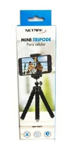 Mini Tripode Flexible Netmak Nm-trip2 10cm Celular Camara