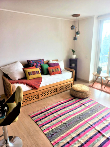 Departamento Amoblado, Excelente Ubicación De Providencia