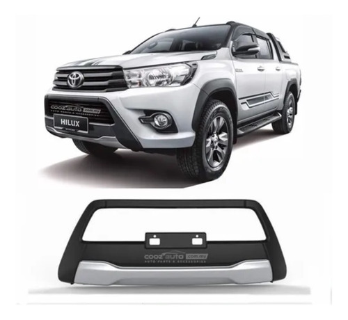 Defensa Delantera De Parachoque Lujo Toyota Hilux 2017 2020