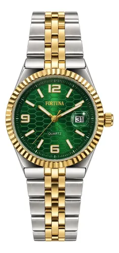 Relogio De Pulso Masculino Fortuna Quartz Minimalista Luxo