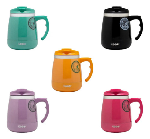 Mug Keep Termo Outdoor 0,4 Lts Colores Surtidos.