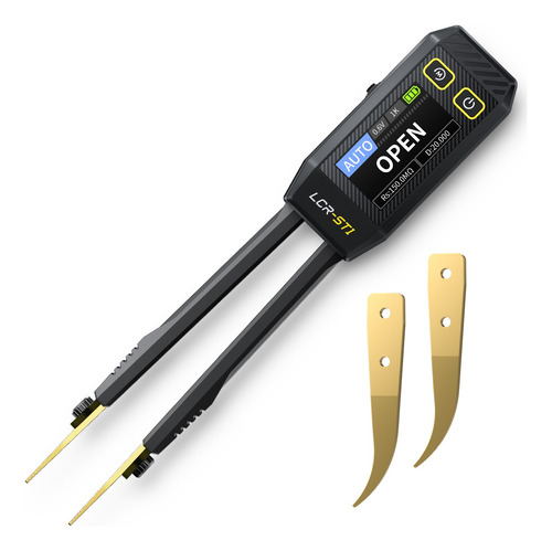 Pinza Probadora Lcr 10khz Medicion Esr Lcr-st1 Fnirsi