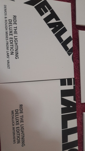 Metallica Cajas Box Importados. Nuevos Precio Por Unidad