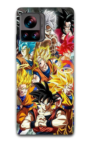 Funda Dragon Ball Goku 6 Para Motorola Todos