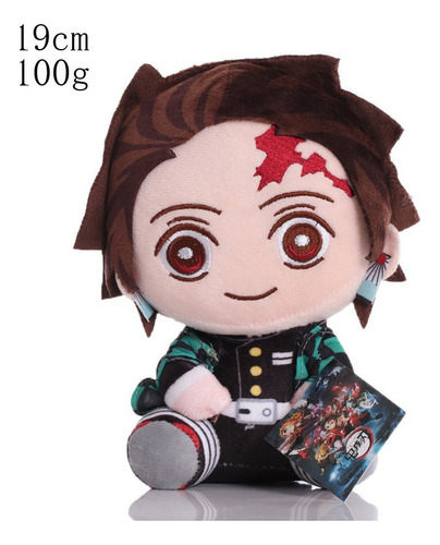 7pcs Demon Slayer Peluche Muñeca Juguete Cumpleaño Regalo