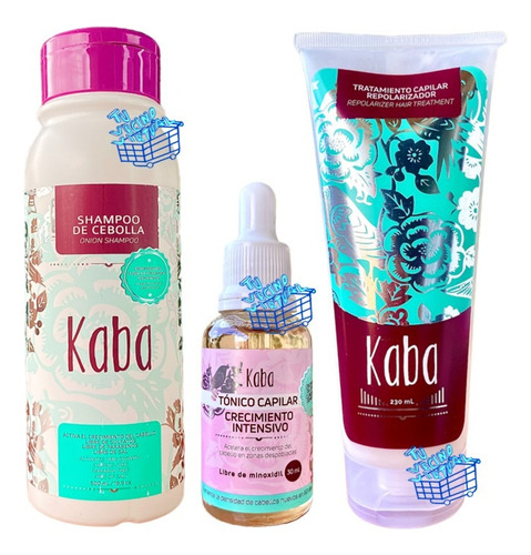 Kaba Shampoo, Tonico, Tratamien - mL a $258