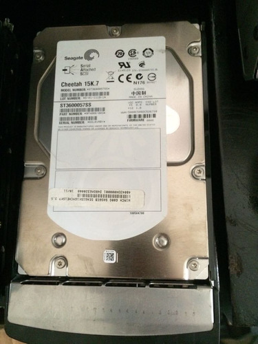 Hd Sas Seagate Cheetah 15k.7 St3600057ss 600gb Com Case