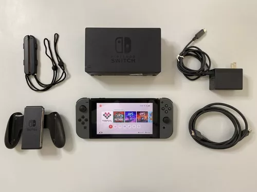 Console Nintendo Switch Preto/Cinza 32Gb - Nintendo - Game Games - Loja de  Games Online