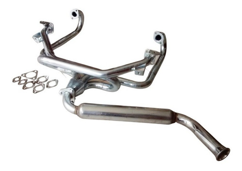 Kit Headers Deportivo Salchicha Vocho Carburado Miller Vw