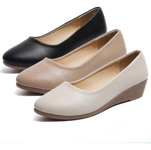 Np Zapatos De Vestir For Mujer Con Punta Afilada Y Tacón De