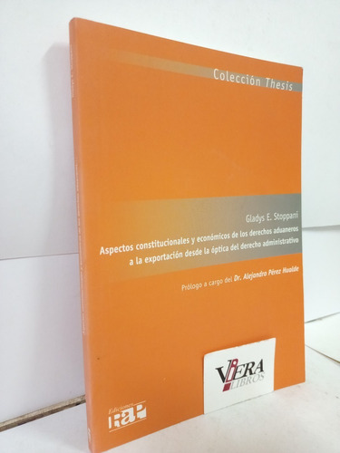 Aspectos Constitucionales Y Económicos - Stoppani Gladys