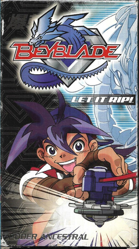 Beyblade Let It Rip Poder Ancestral Castellano Vhs