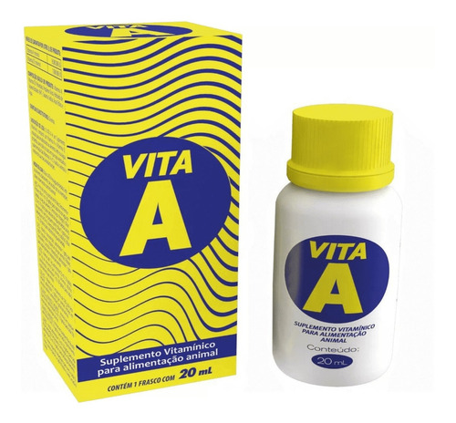 Vita A 20ml  Cabelo Mais Forte  Vetbras Original