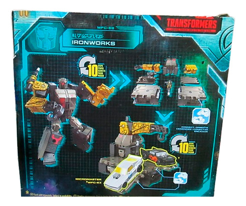Figura Transformers War For Cybertron Ironworks (Usado)