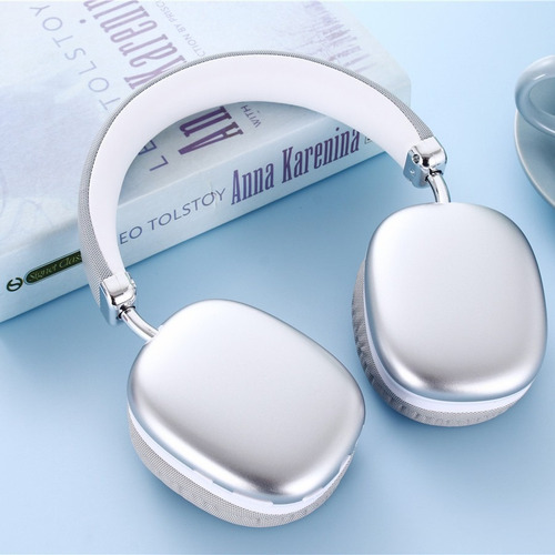 Audifonos Diadema Inalambricos Bluetooth Con Micrófono Gris