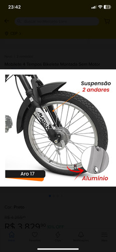 Kit Completo Quadro Moby 4 Tempos Nova Sem Detalhes