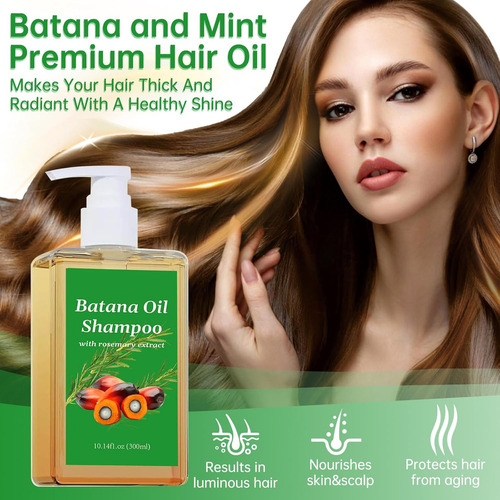 . Shampoo De Alecrim, Reduz A Perda De Cabelo, Macio E