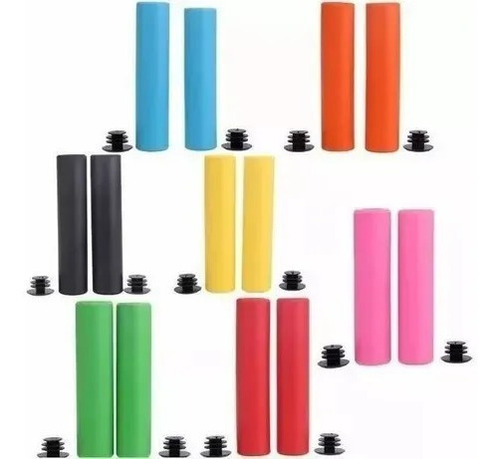 Imagem 3 de 3 de Manopla Bike Mtb Lazer Confort Color Par