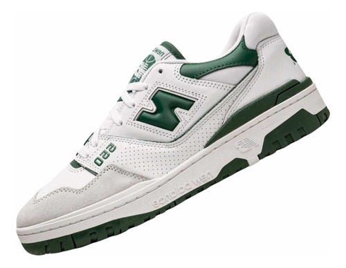 Tenis New Balance 550 Green White 27.5mx