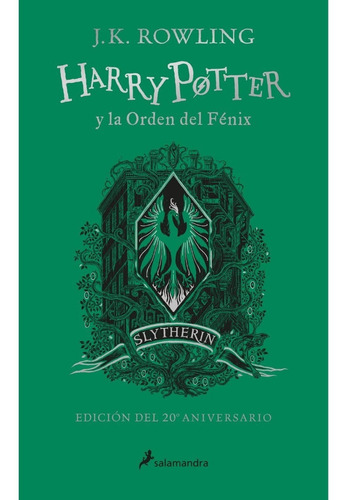 Harry Potter Y La Orden Del Fénix 20 Aniversario Slytherin