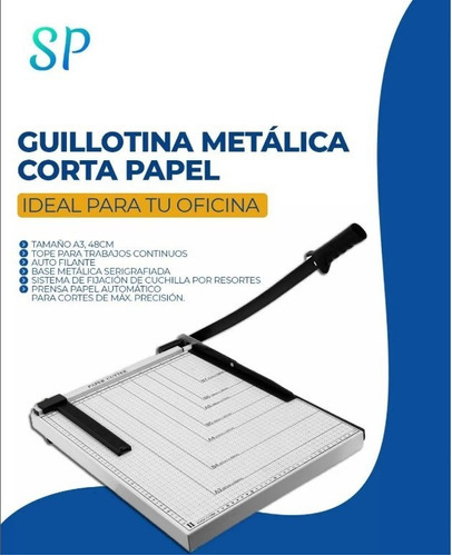 Guillotina Cizalla A Palanca A3 - Corta Hasta 48 Cm