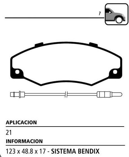 Juego Pastillas De Freno Litton R21 Berlina/sedán/nevada