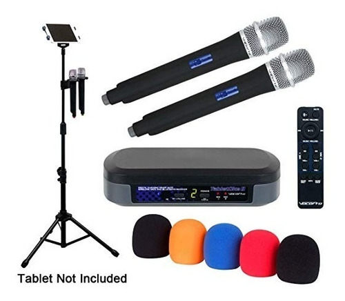 Karaoke Mixer Digital Vocopro Tabletoke-2mc Con El Receptor 