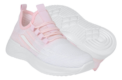 Tenis Dama Black Republic Wrf09 Textil Blanco