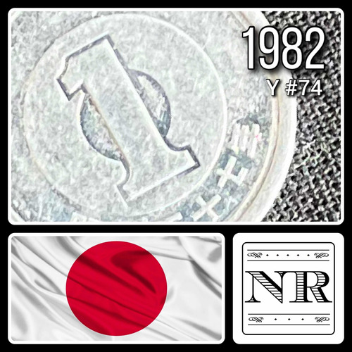 Japón - 1 Yen - Año 1982 (57) - Y #74 - Showa