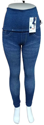 Calza Jeans Interior Piel