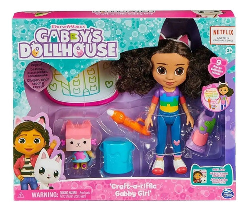 Nueva Muñeca Dibuja Con Gabby's Dollhouse Craft-a-riffic