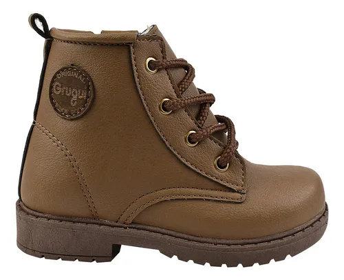 bota botinha coturno fashion baby infantil menino e menina