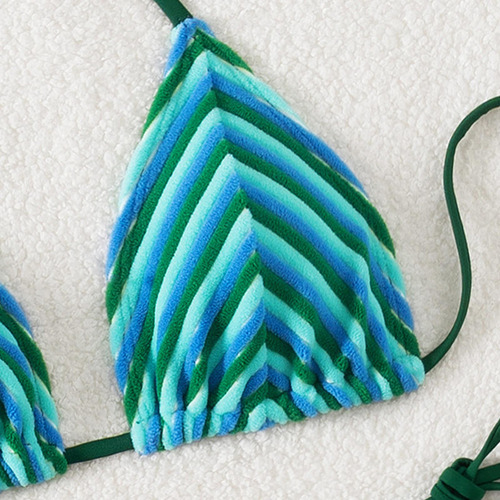 Zt Una Nueva Moda De Bikini Cómodo Para Mujer En Color Liso