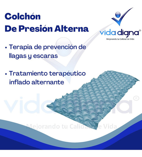 Colchon De Presion Alterna Antillagas - Color Azul