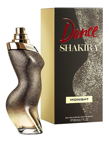 Perfume Shakira Dance Midnight Edt Mujer X 80 Ml 