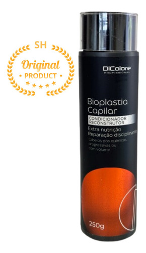 Kit Bioplastia Capilar Dicolore 2 Shampoo 2 Condicionador