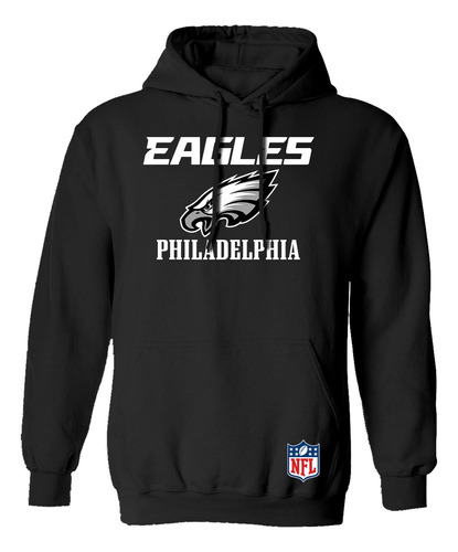 Sudadera Eagles Philadelphia Nfl Unisex Hoodie Gorro Capucha