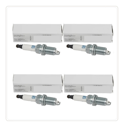 Imagen 5 de 7 de Kit Bujias Sonic 1.6 / Cruze 1.8 100% Chevrolet Original