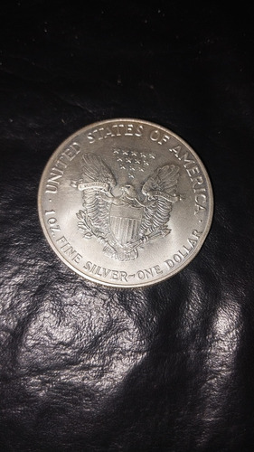 Moneda 1 Onza De Plata 0.999 Estados Unidos 1991 Walkliberty (Usado)