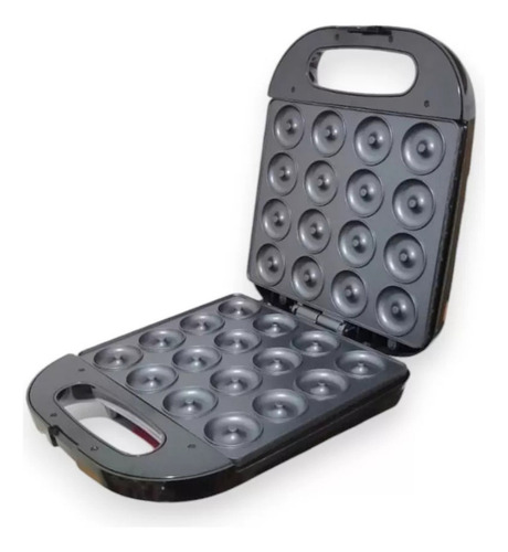Maquina Para Hacer Mini Donas 16 Moldes Antiadherente Negro