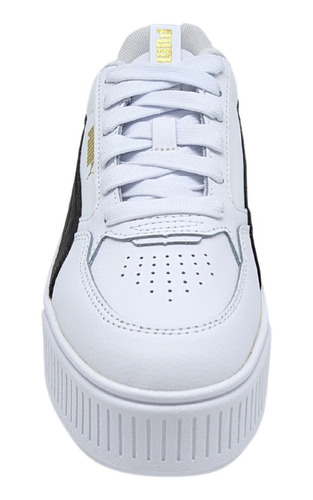 Tenis Puma Karmen Rebelle Jr Blanco-negro 38842002 Juveniles