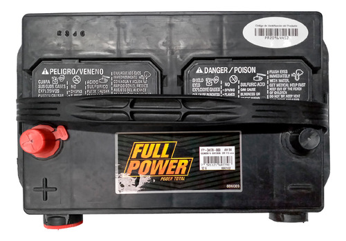 Bateria Full Power 12v 800 Amperes Modelo Fp-34/78-800